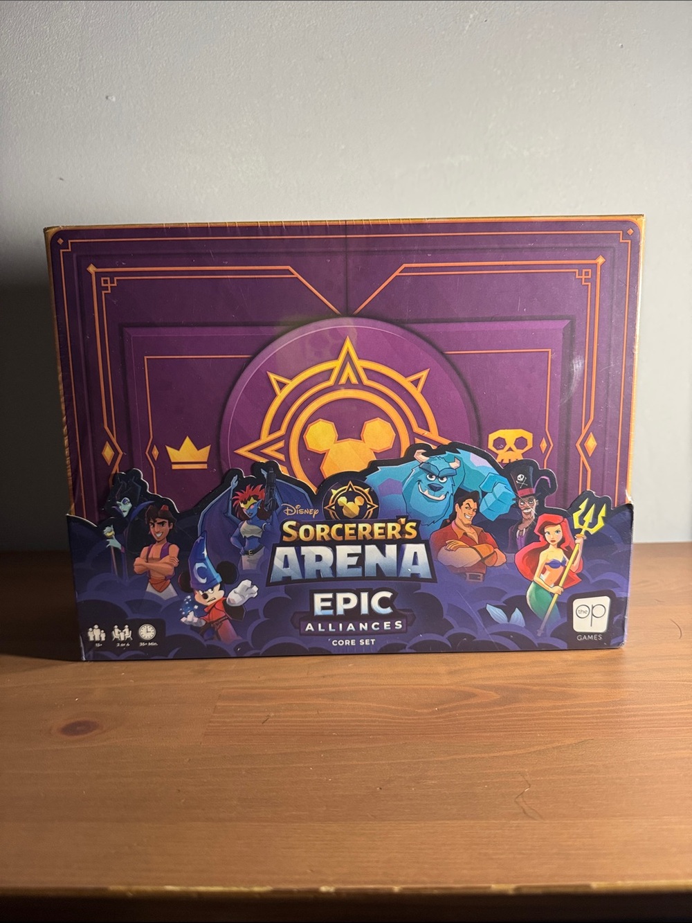 Brand New Disney Sorcerer's Arena Epic Alliances Core Set Board Game